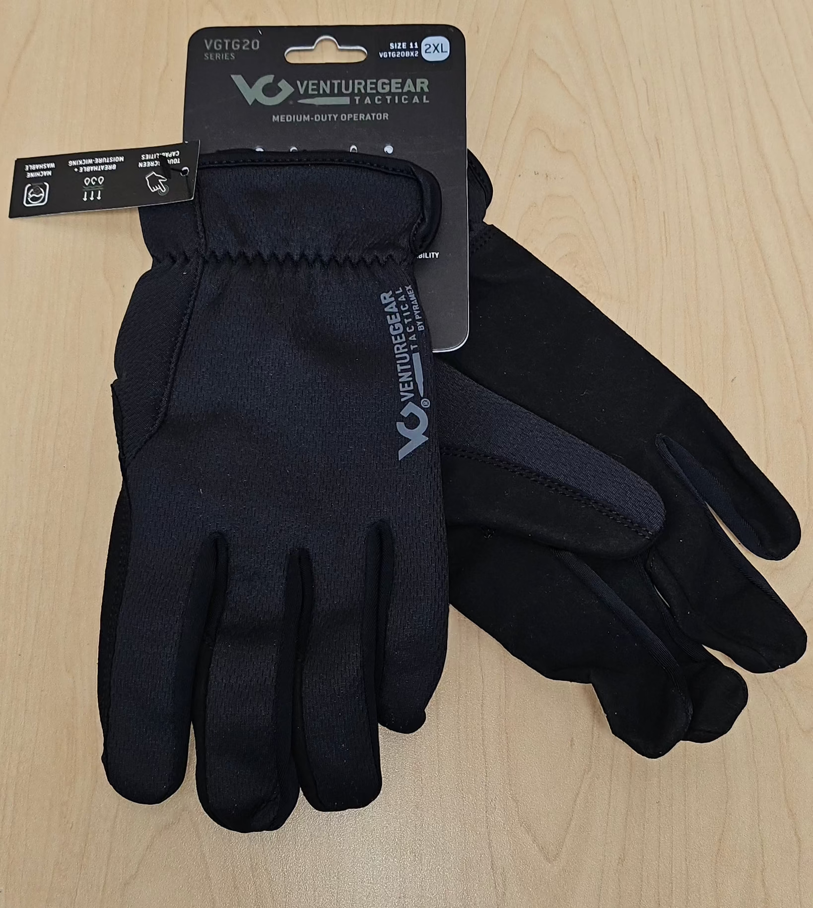 Venture Gear Tactical Adjustable Operator Gloves