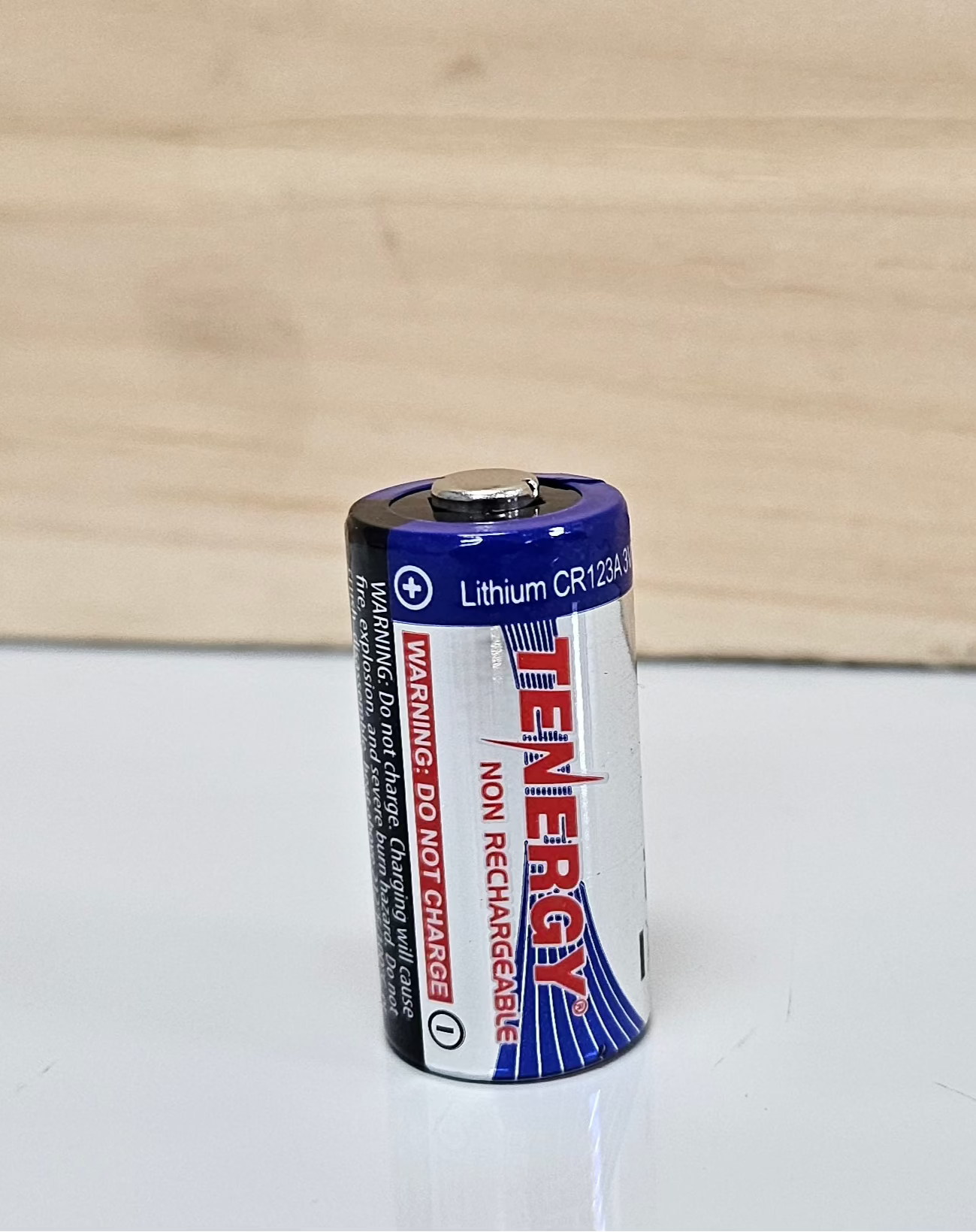 Tenergy CR123A Battery (SINGLE)
